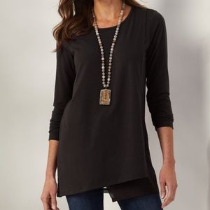 Soft Surroundings Touch of Sheer Top size XL